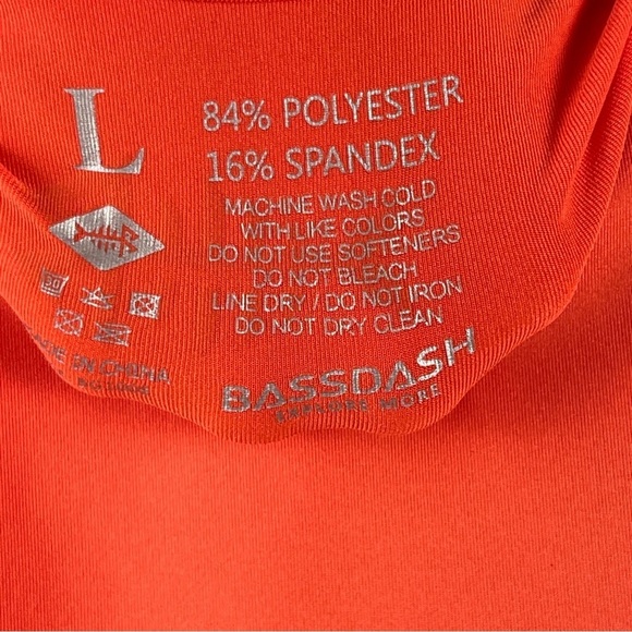 Bassdash kids fishing shirt upf long sleeve tee stretch outdoor - Picture 5 of 5